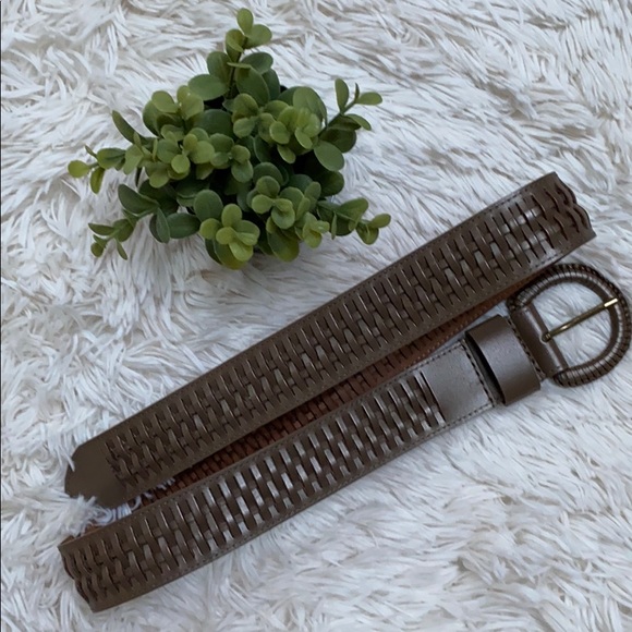 LOFT Accessories - Loft Woven Belt 💗 Dark Taupe